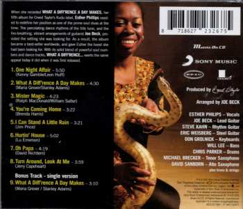 CD Esther Phillips: What A Diff'rence A Day Makes