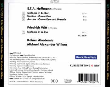 CD Kölner Akademie: Symphony - Overtures - Sinfonia In A