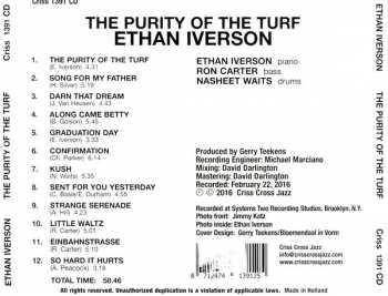 CD Ethan Iverson: The Purity Of The Turf 