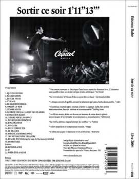 DVD Etienne Daho: Sortir Ce Soir - Live 2004