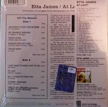 CD Etta James: At Last! / The Second Time Around LTD