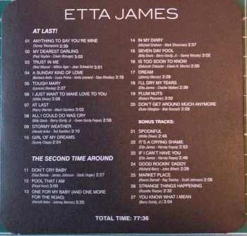 CD Etta James: At Last! / The Second Time Around LTD