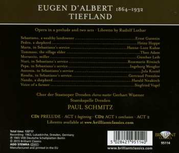 2CD Eugen D'Albert: Tiefland
