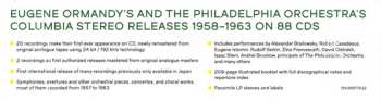 88CD/Box Set The Philadelphia Orchestra: The Columbia Stereo Collection 1958-1963