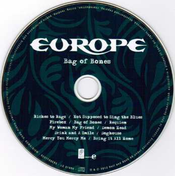 CD Europe: Bag Of Bones