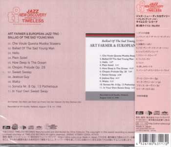 CD Art Farmer: Ballad Of The Sad Young Man LTD