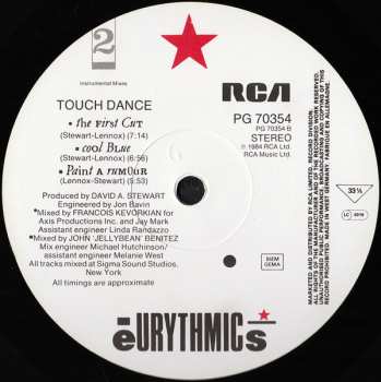 LP Eurythmics: Touch Dance