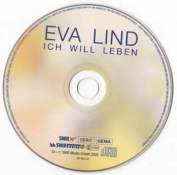 CD Eva Lind: Ich Will Leben