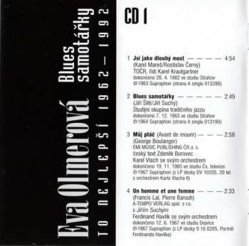 2CD Eva Olmerová: Blues Samotářky / To Nejlepší 1962-1992