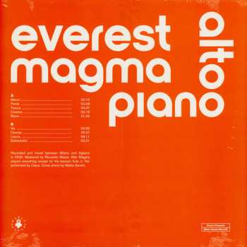 LP Everest Magma: Alto // Piano