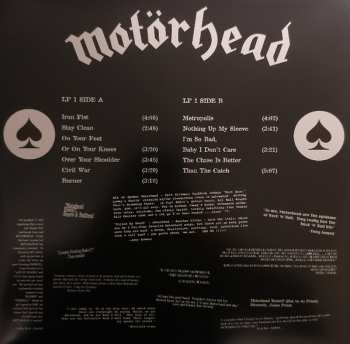 3LP Motörhead: Everything Louder Than Everyone Else