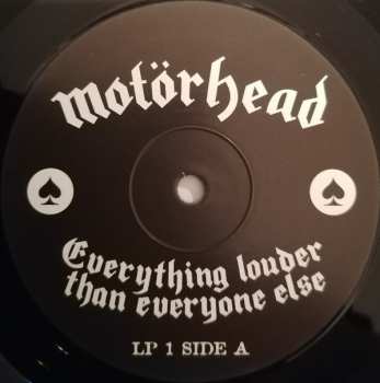 3LP Motörhead: Everything Louder Than Everyone Else