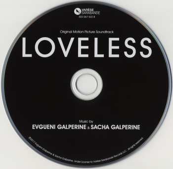 CD Evgueni Galperine: Loveless (Original Motion Picture Soundtrack)