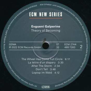 LP Evgueni Galperine: Theory Of Becoming