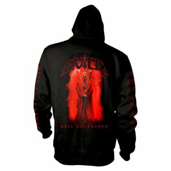 Merch Evile: Mikina Se Zipem Hell Unleashed (black) S