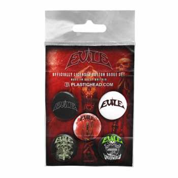 Merch Evile: Set of Buttons Evile Button Badge Set