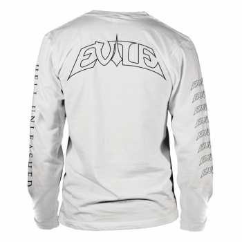 Merch Evile: Tričko S Dlouhým Rukávem Hell Unleashed (white) S