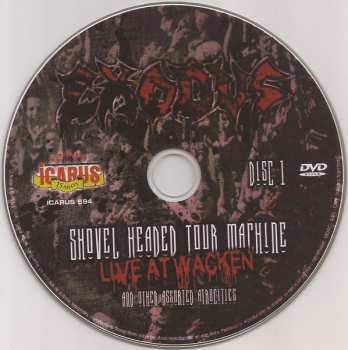 CD/2DVD Exodus: Shovel Headed Tour Machine