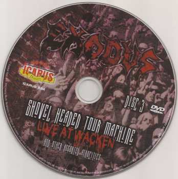 CD/2DVD Exodus: Shovel Headed Tour Machine