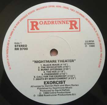 LP Exorcist: Nightmare Theatre