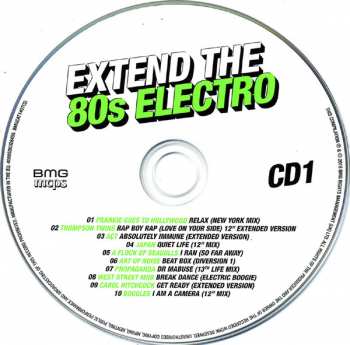 3CD Various: Extend The 80s Electro (Essential 12" And Extended Mixes Of 80s Electro Classics)