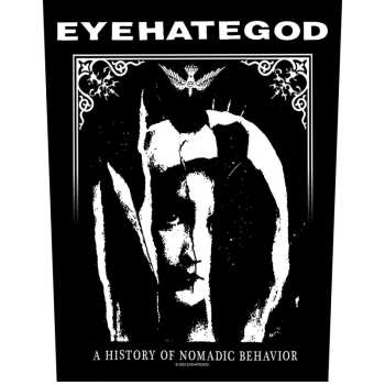 Merch EyeHateGod: Back patch A History Of Nomadic Behavior