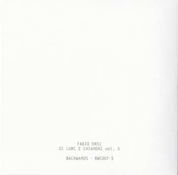 4CD/Box Set Fabio Orsi: Di Lumi E Chiarori LTD