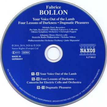 CD Michala Petri: Your Voice Out Of The Lamb