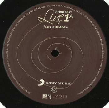 3LP/Box Set Fabrizio De André: Anime Salve Legacy Edition