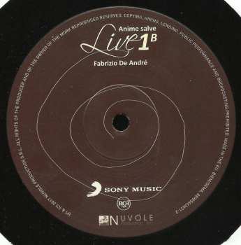 3LP/Box Set Fabrizio De André: Anime Salve Legacy Edition