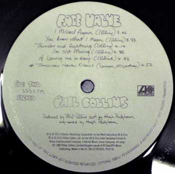 LP Phil Collins: Face Value