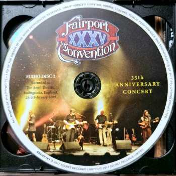 2CD/DVD Fairport Convention: 35th Anniversary Concert