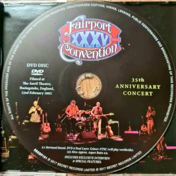 2CD/DVD Fairport Convention: 35th Anniversary Concert
