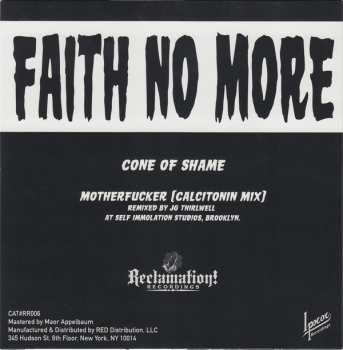 SP Faith No More: Cone Of Shame LTD | CLR