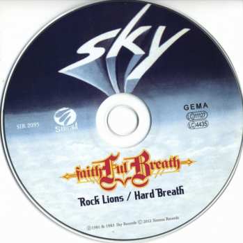 CD Faithful Breath: Rock Lions / Hard Breath
