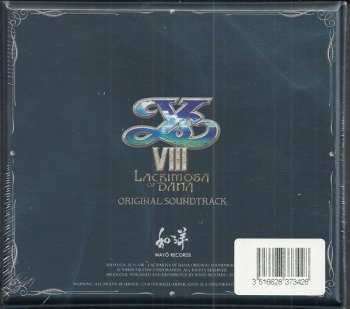 3CD/Box Set Falcom Sound Team Jdk: Ys VIII: Lacrimosa Of Dana