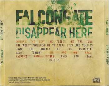 CD Falcongate: Disappear Here