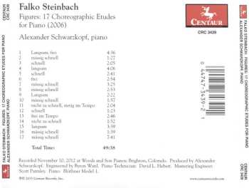 CD Falko Steinbach: Figures: 17 Choreographic Etudes For Piano