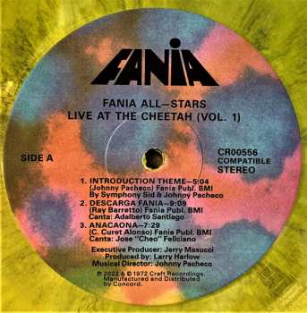 LP Fania All Stars: "Live" At The Cheetah (Vol. 1) CLR | LTD
