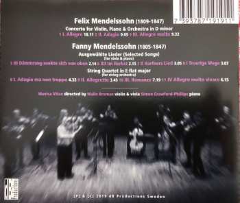 CD Felix Mendelssohn-Bartholdy: Fanny & Felix