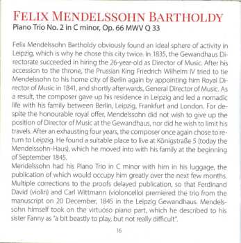 CD Felix Mendelssohn-Bartholdy: Klaviertrios