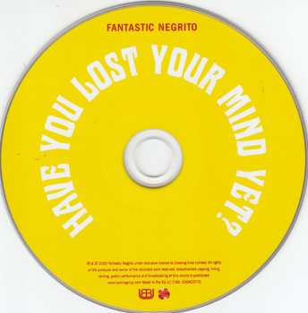 CD Fantastic Negrito: Have You Lost Your Mind Yet? DIGI