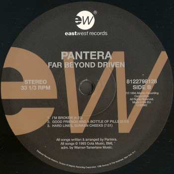 2LP Pantera: Far Beyond Driven