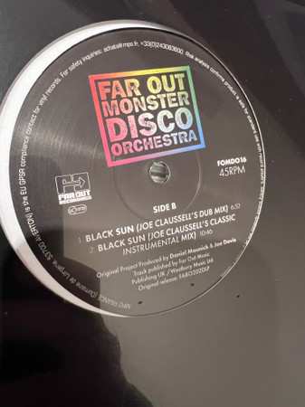 LP Far Out Monster Disco Orchestra: Black Sun (Joe Claussell Remixes)