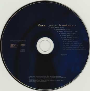 CD/DVD Far: Water & Solutions & The DVD