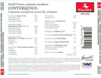 CD Wayne Peterson: Convergence: Sopranino Saxophone Across The Centuries