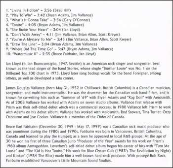 CD Fast Forward: Living In Fiction