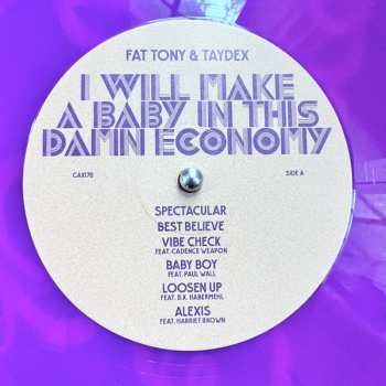 LP Fat Tony: I Will Make A Baby In This Damn Economy CLR