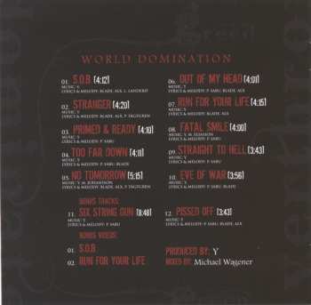 CD Fatal Smile: World Domination DIGI