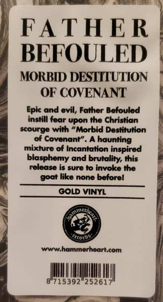 LP Father Befouled: Morbid Destitution Of Covenant CLR | LTD